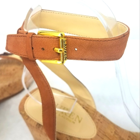 Lauren Ralph Lauren Odelia Wedge Sandals - Picture 6 of 6